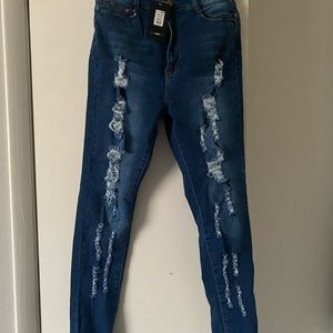FashionNova High Rise jeans